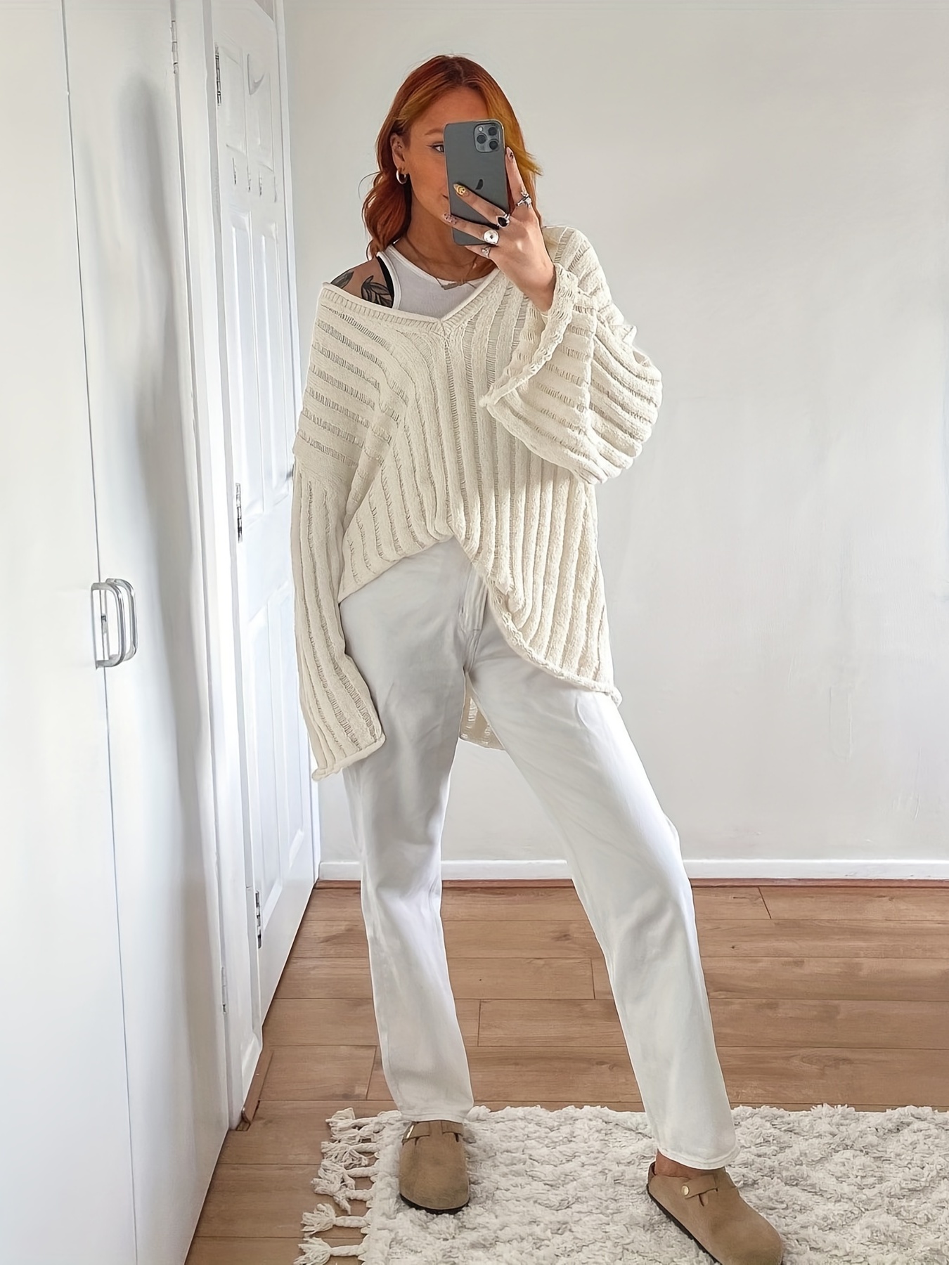 plus size ropa mujer europea americana otoño invierno: Temu Uruguay - Main Image