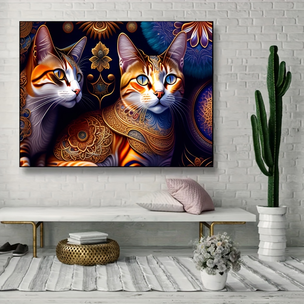 5d Diy Artificial Diamond Painting Animal Diamond Painting - Temu