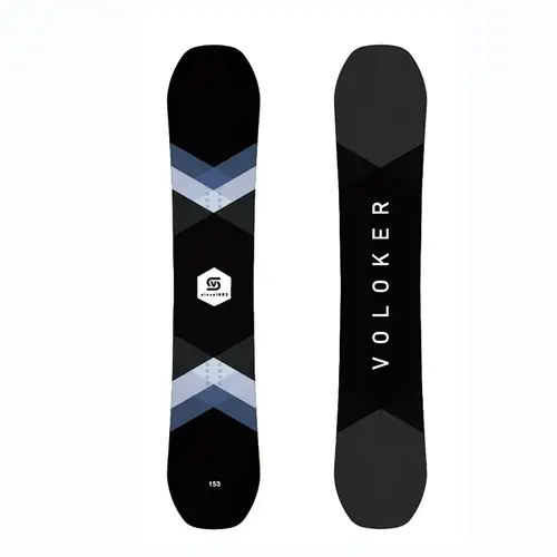 all round version snowboard black wear resistant snow sled ski equipment