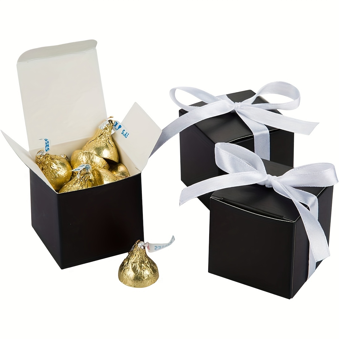 Youliy Petite boîte de rangement en métal argenté avec couvercle coulissant  pour argent, monnaie, bonbons, clés – 5 tailles