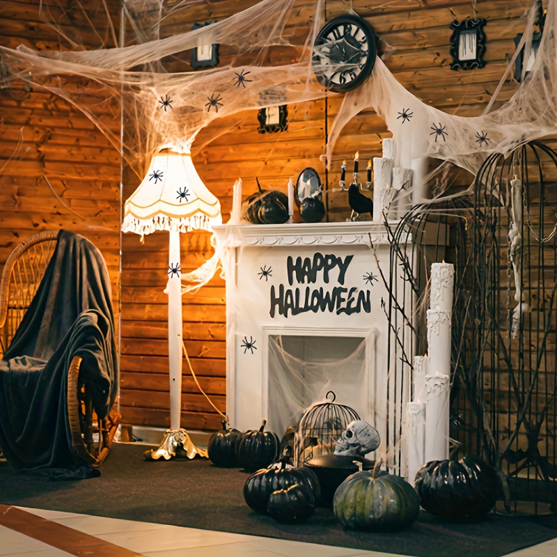 60 finti ragni Halloween