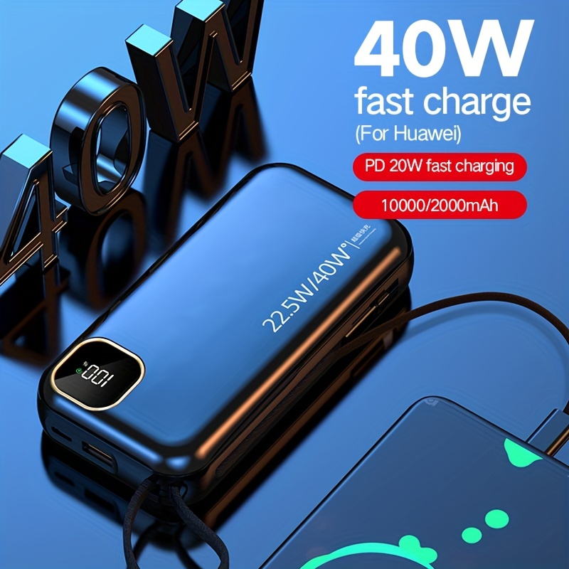 Cheap QOOVI Power Bank 10000mAh 20000mAh PD 20W Fast Charging