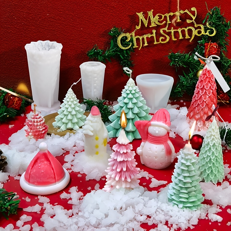 Christmas Tree Silicone Mold Christmas Decoration Ornament - Temu