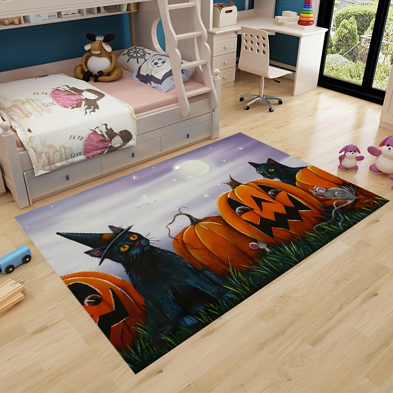 Halloween Rug, Horror Living Room Rug, Hypebeast Carpet, Kids Room Rug, Livingroom Area Rug, Horror discount Rug, Rug Home Decor, Gifts For Him