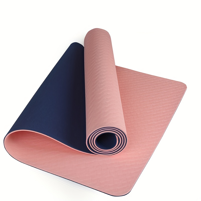 Tpe Non slip Thicken Yoga Mat Shock Absorption Mute Soft - Temu Canada