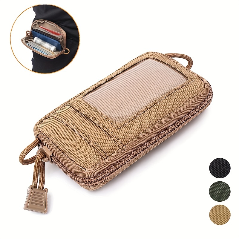 Tactical Molle Wallet Pouch Coin Card Holder Storage Bag Money Pouch Pack