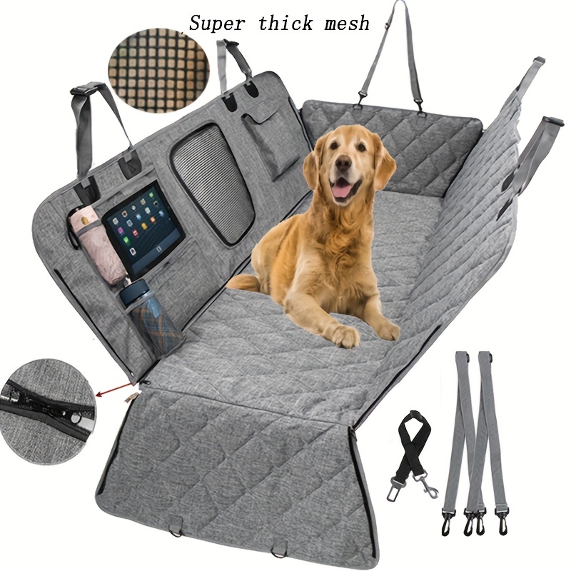 Prodigen Dog Car Seat Cover Waterproof Pet Travel Dog Carrier Car Trunk  Protector Mattress Car Hammock Carrier For Dogs