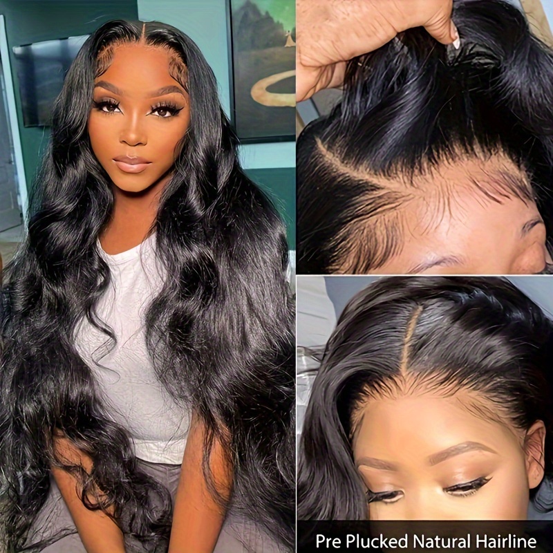 Human Hair Wigs 20 Inches Lace Front Wigs Human Hair 13x4 180% Density Body  Wave Lace Front Wig Frontal Wigs Human Hair Pre Plucked with Baby Hair  Glueless Wigs for Black Women