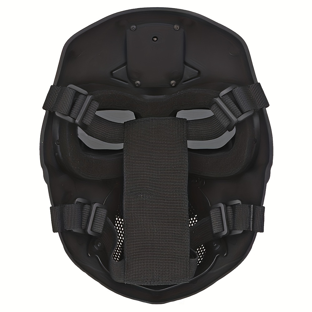 JFFCESTORE Máscara protectora táctica Airsoft de cara completa, correa  ajustable para Halloween, Airsoft, cosplay, fiesta de disfraces