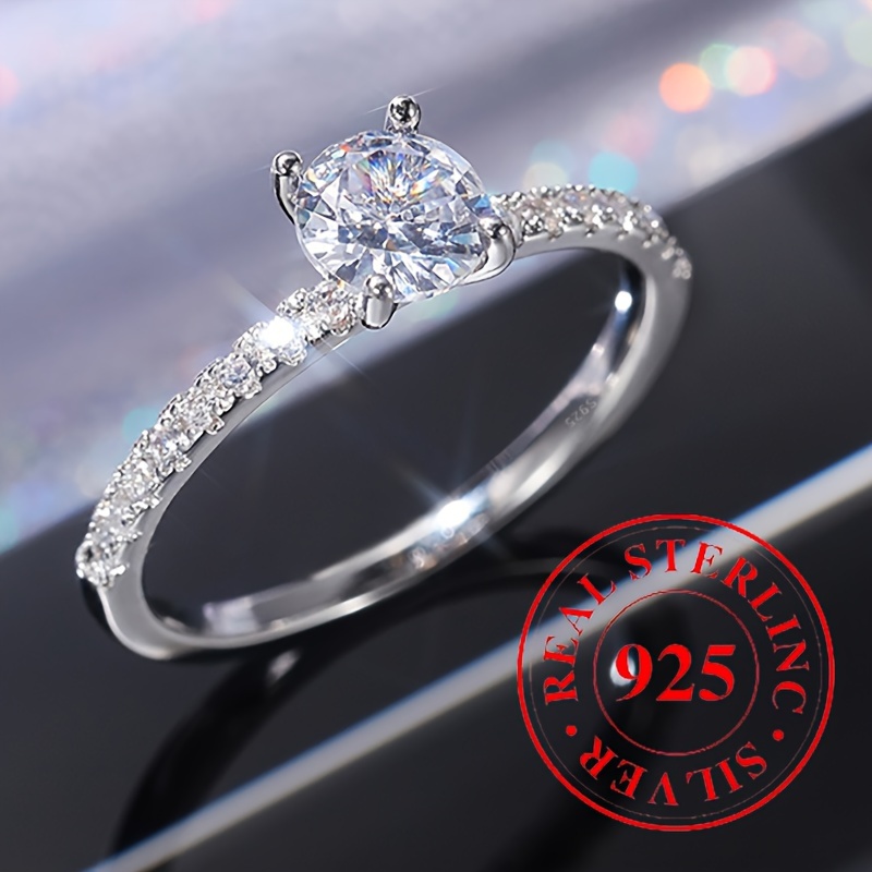 Silver promise rings deals for girlfriend