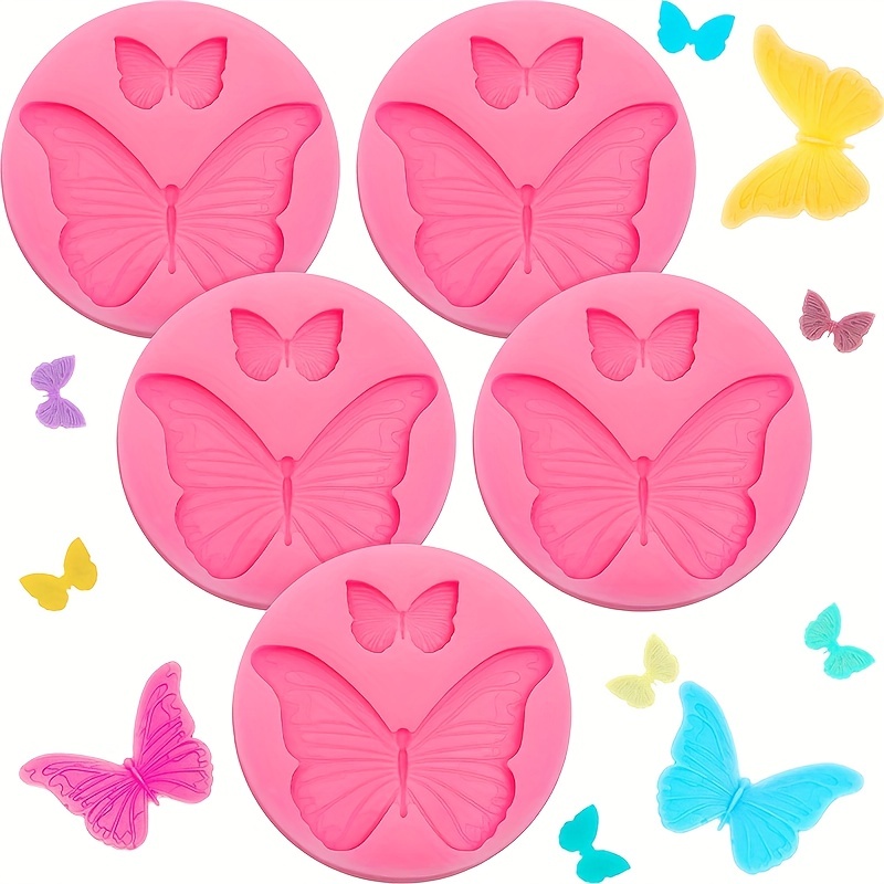 Butterfly Silicone Molds Mini Butterfly Fondant Cake Baking Mold