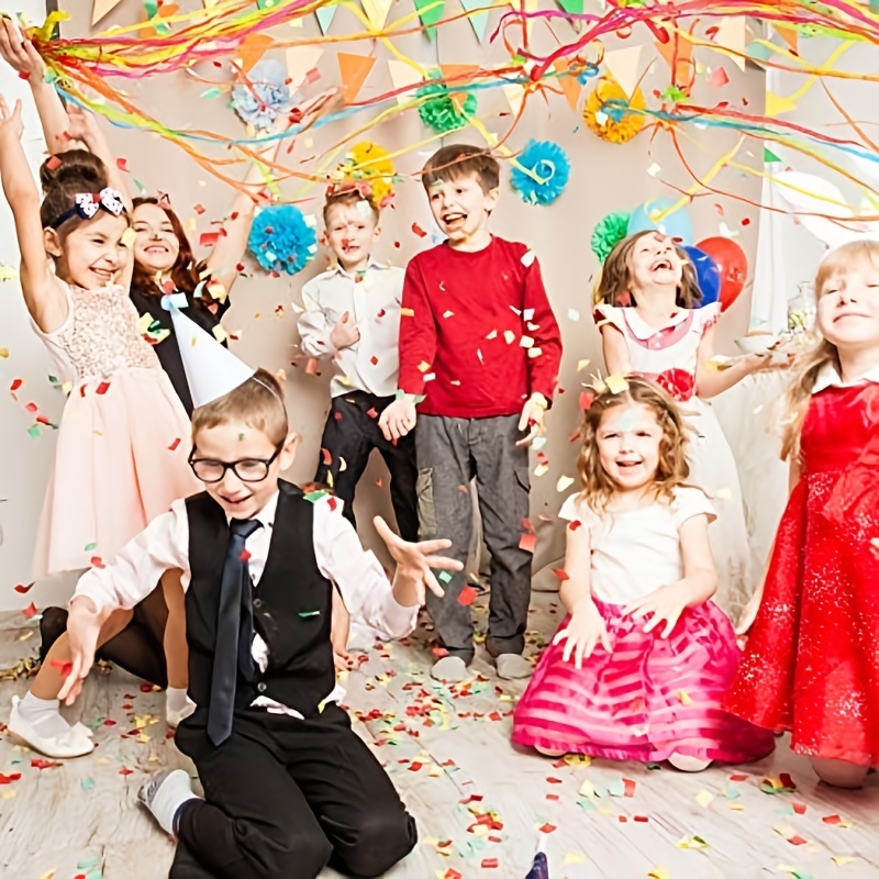 Hand Throw Confetti Streamers Multicolor