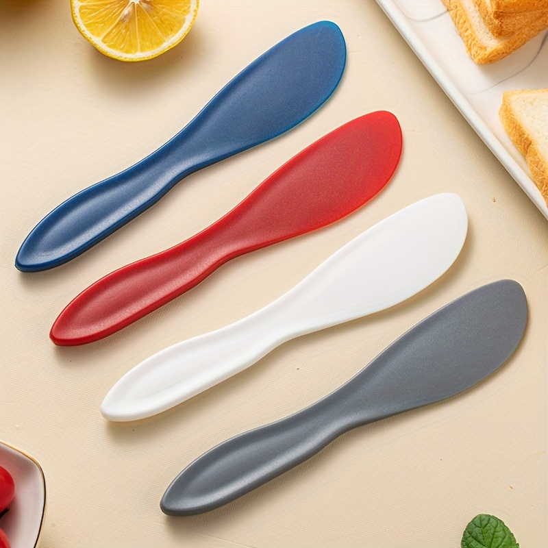 Multi-purpose Silicone Cream Spatula And Butter Knife Set - Perfect For  Spreading Butter, Cheese, Peanut Butter, Jam, And More - Half Moon Shape  Scraper For Easy And Mess-free Baking - Temu