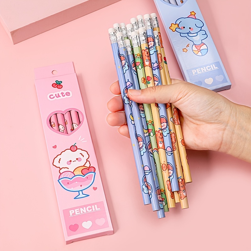 Boxed Hb Pencil For School Students - Temu