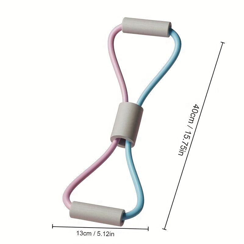 Yoga Elastic Resistance Band Double Pulling Rope for Exercise