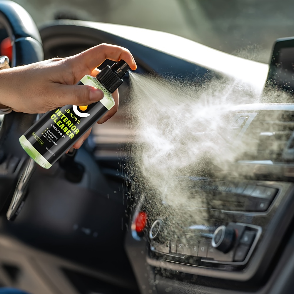 Car interior air conditioner car cleaning spray Plastic Dashboard Car  Leather Cleaning Decontamination Maintenance Agent tires