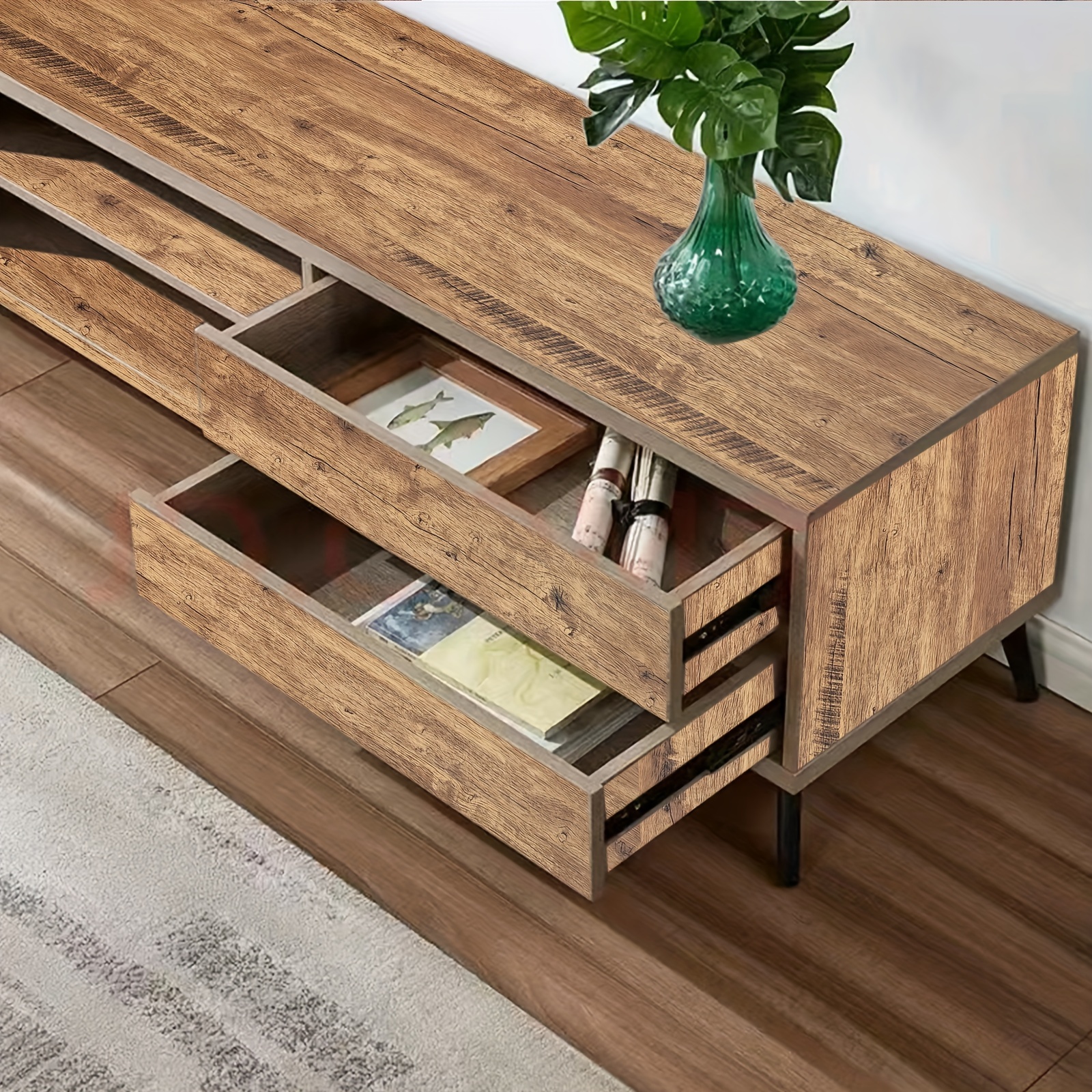 Self adhesive Wallpaper Brown Wood Grain Self adhesive Temu Ireland