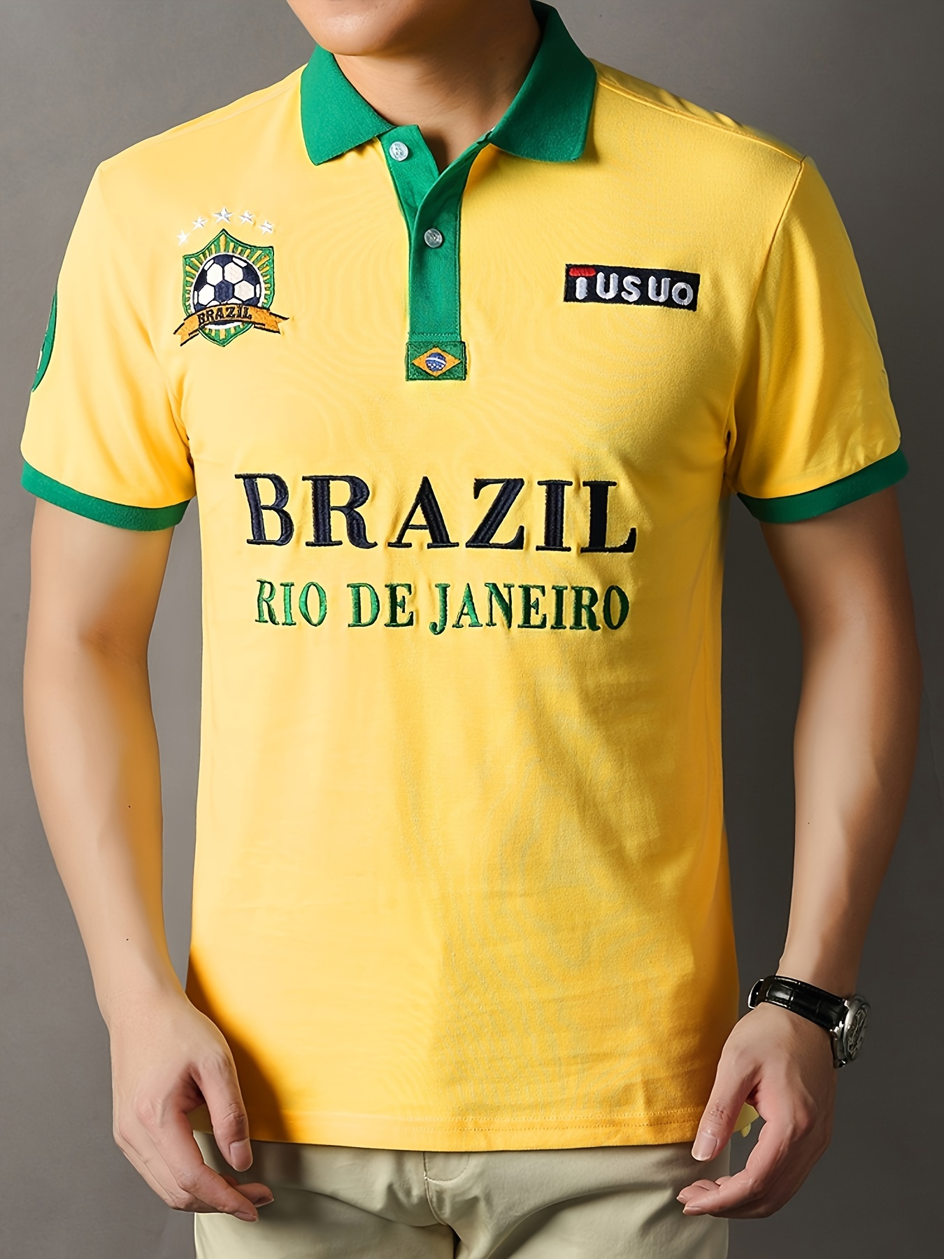 Camisa Brasil - Temu Portugal