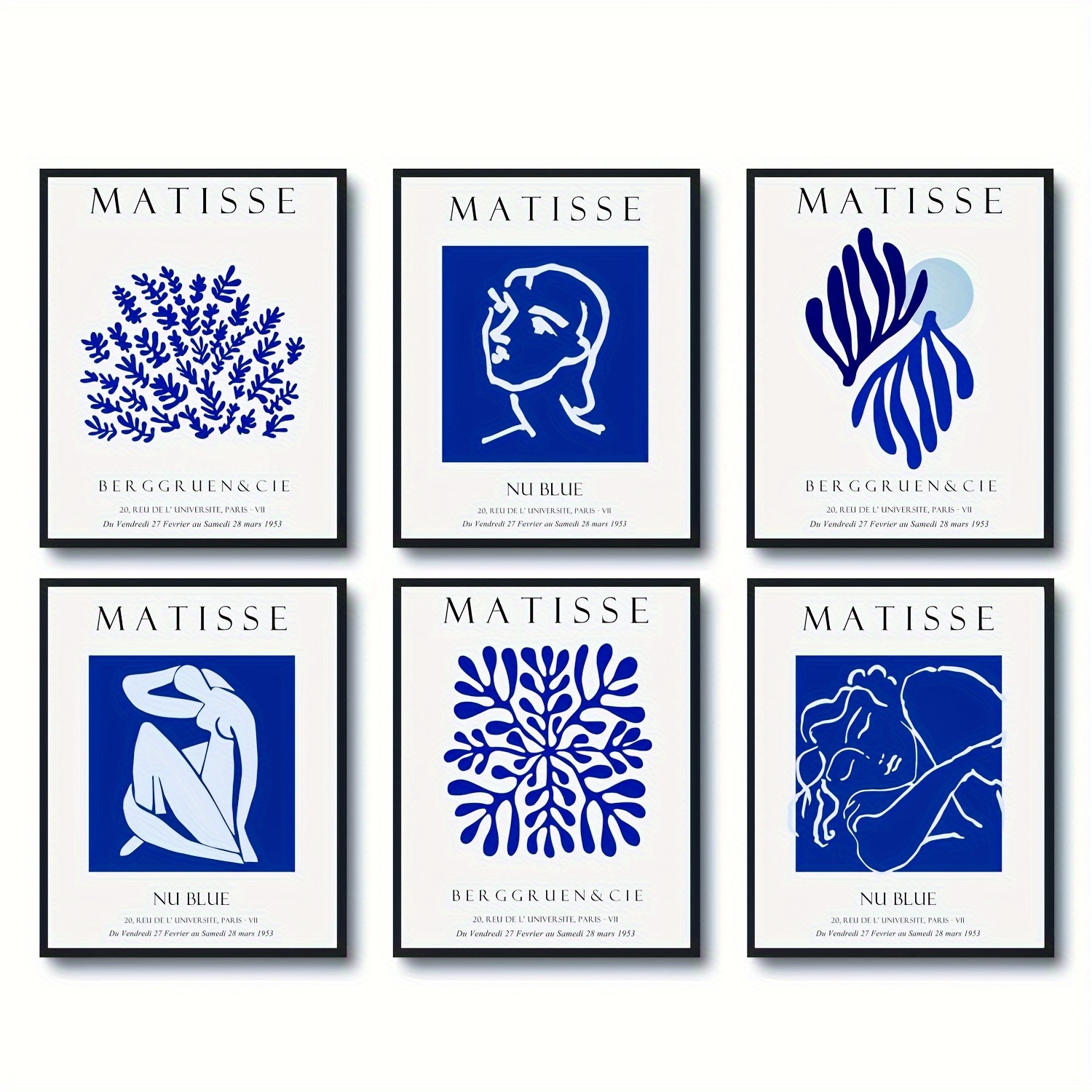 Aesthetic PICASSO and MATISSE Poster