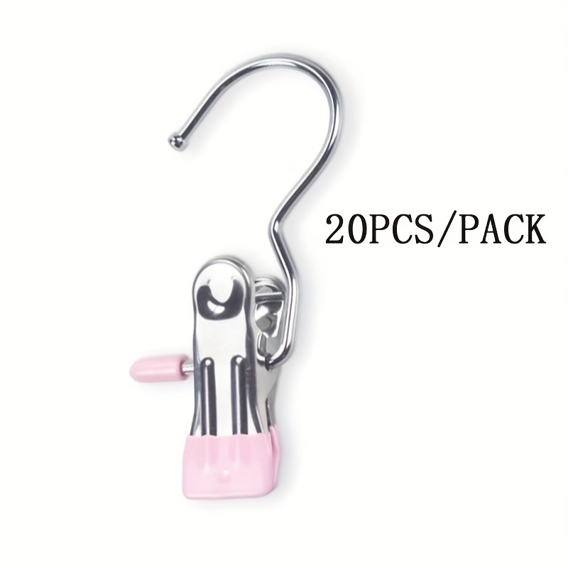 Stainless Steel Clip Hook Multifunctional Windproof Clothes - Temu