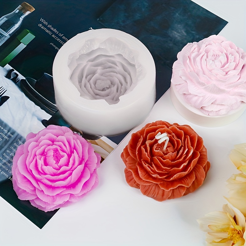 Silicone Mold For Flowers Peonies And Roses Easy To Demold - Temu