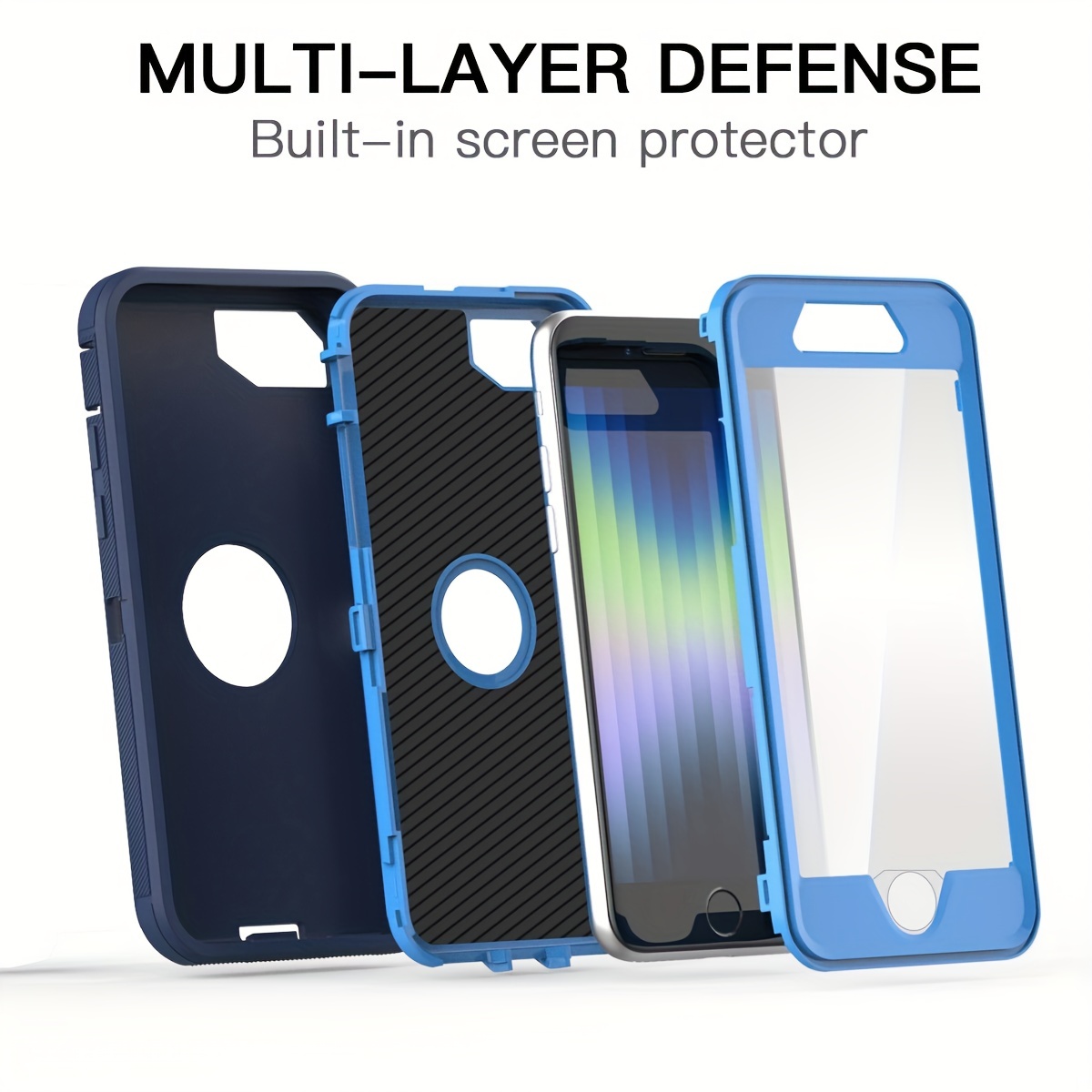 iPhone 7 plus / iphone 8 Plus / Case Fits Otterbox Defender Screen  Protector