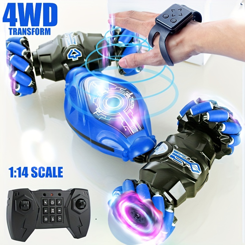 2.4G 4WD Gesture Sensing RC Car Toy Spray Twisting With Lights Stunt Drift  Car Controlled Radio Remote for Children Boys Adults - Realistic Reborn  Dolls for Sale