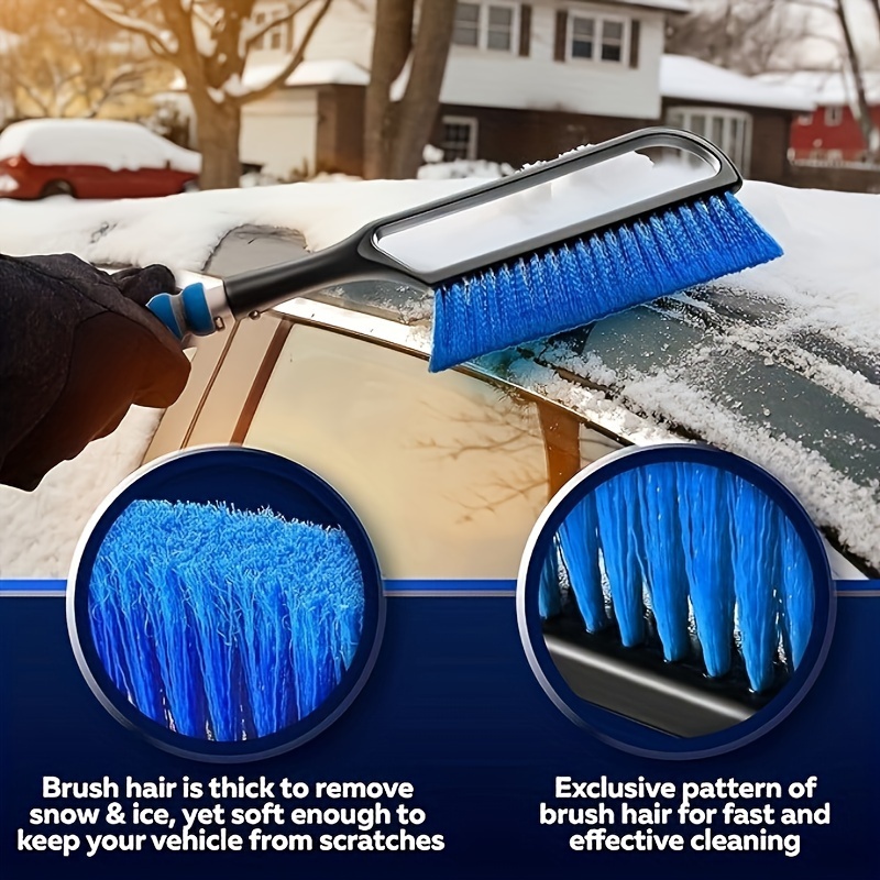 Winter Auto Cleaning Brush Detachable Ice Scraper Remover - Temu