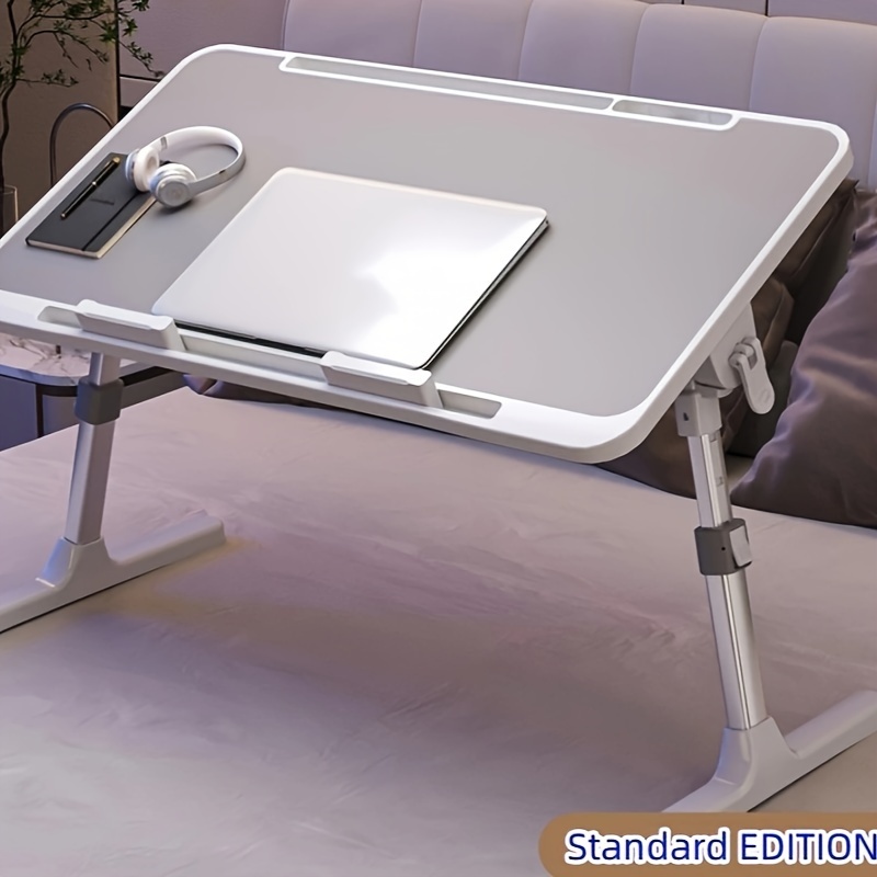 1pc foldable and adjustable bed small desk dormitory study desk laptop desk lazy desk bay window table board