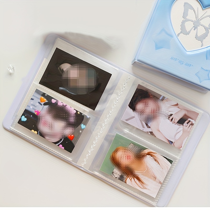 Kpop Photocard Binder Kpop Photocard Holder 64 Pockets Book - Temu