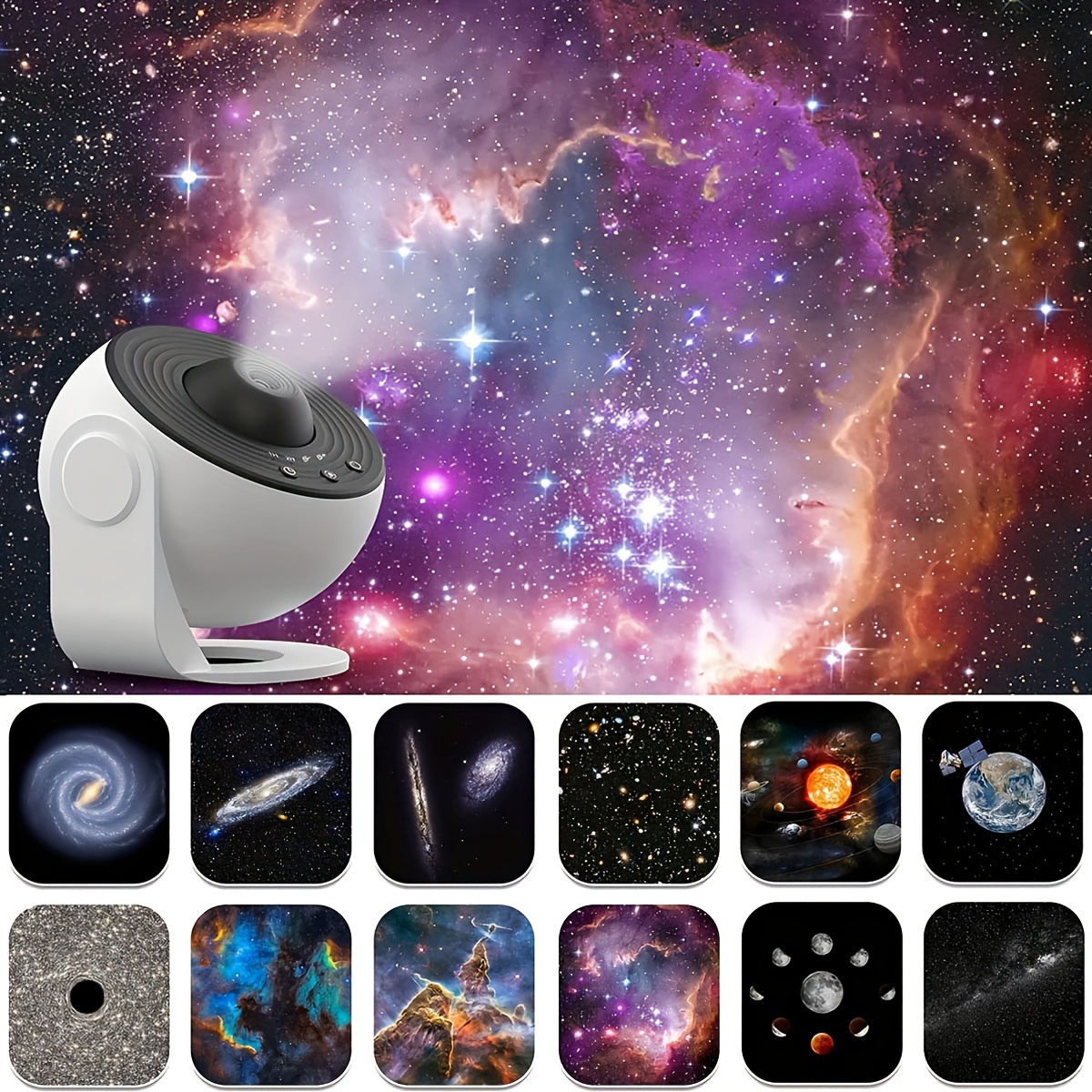 Planetarium Galaxy Projector | 6 In 1 LED Lamp
