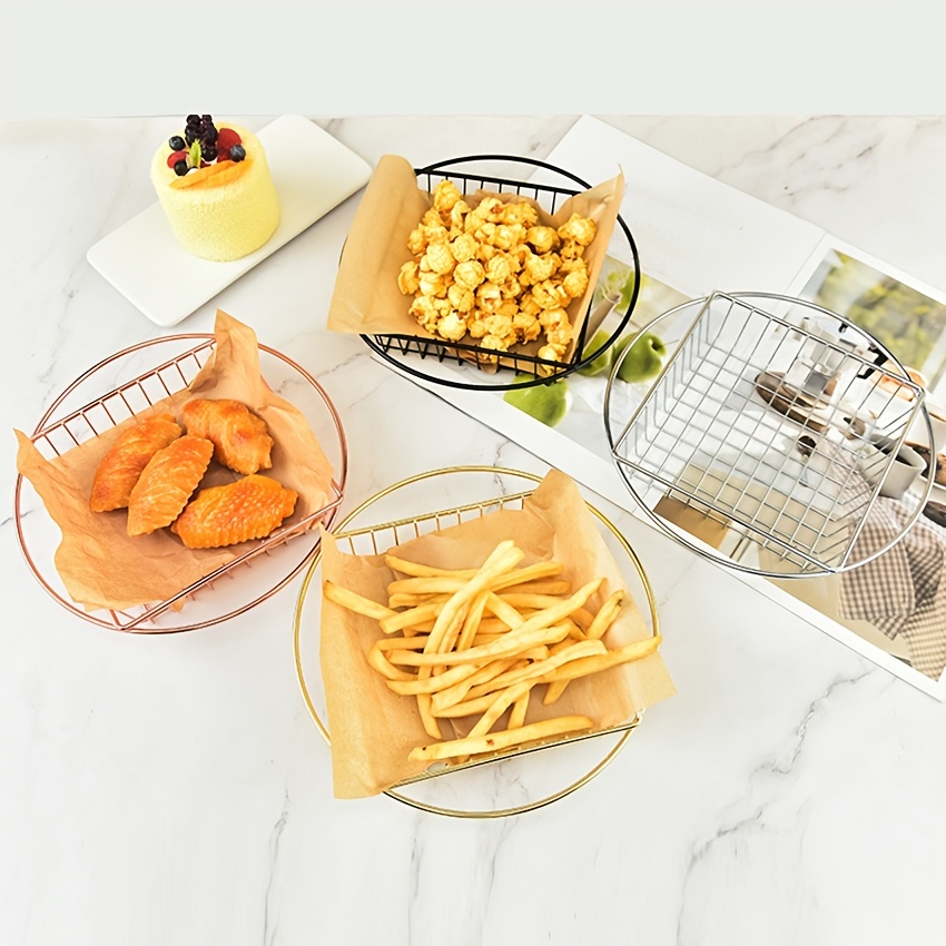 Amazing Deals on 1pc Stainless Steel Chip Basket