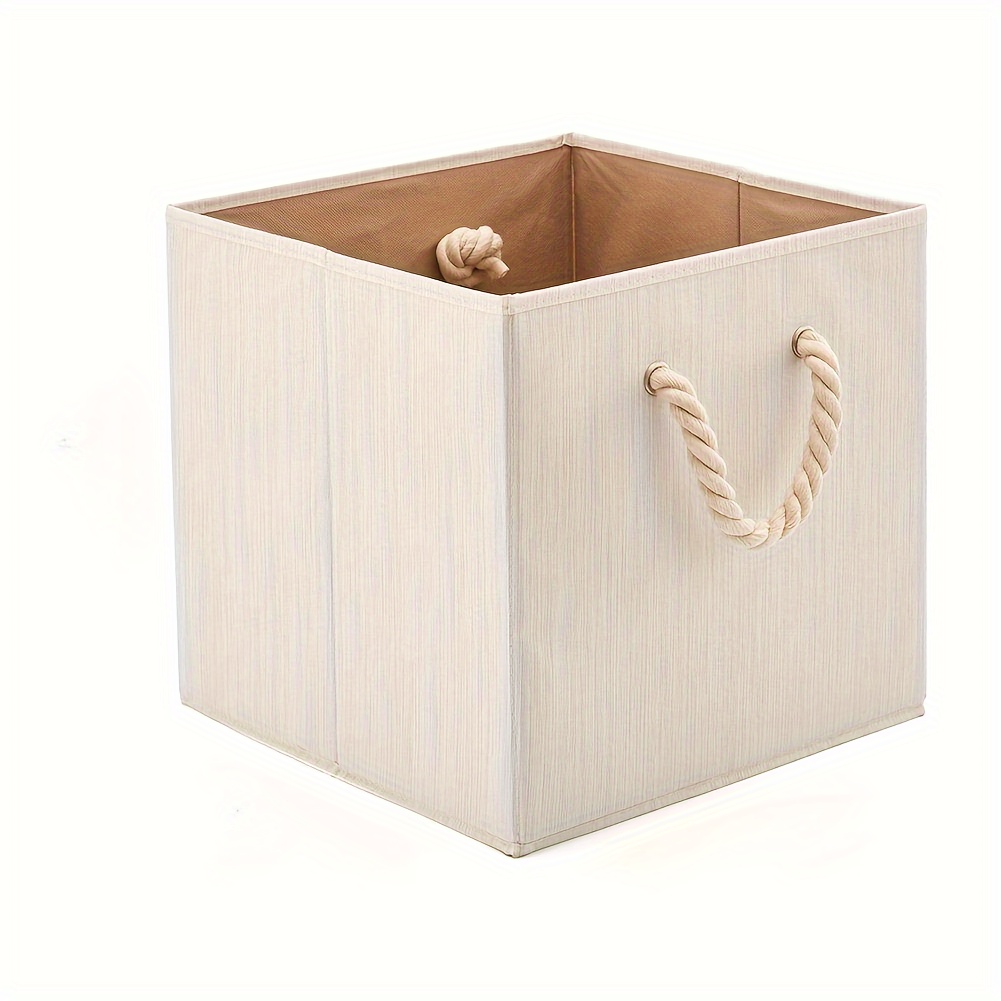 Bathroom Decor Basket, Cotton Woven Decorative Boxes for