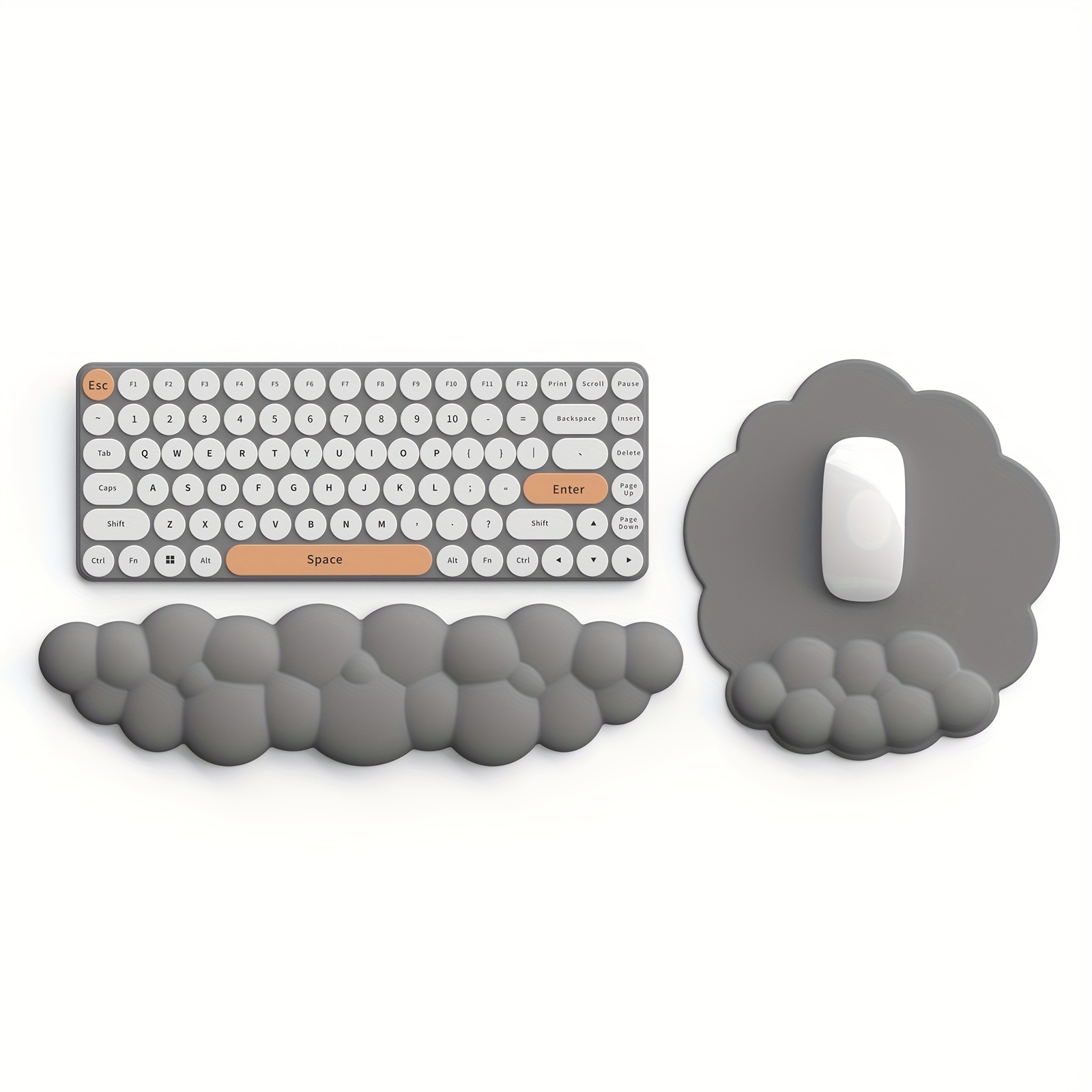 Tapis de clavier et de souris en nuage pour hommes et femmes