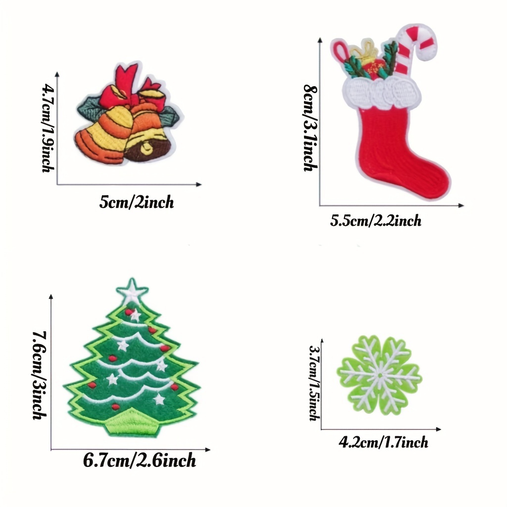 Appliques Christmas Clothes  Christmas Craft Supplies