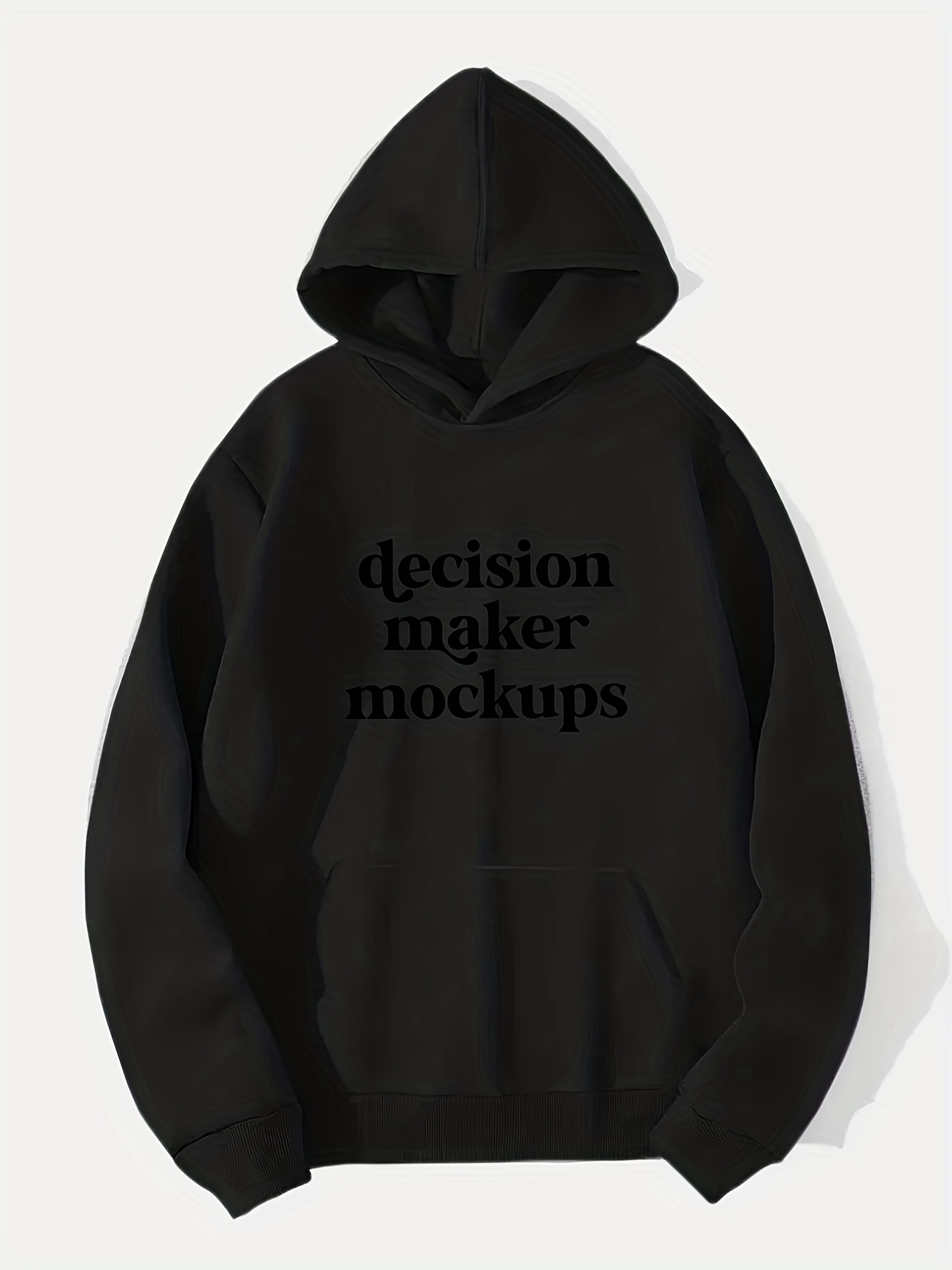 Decision Maker Mockups Print Hoodie Hoodies Men Men's Casual - Temu