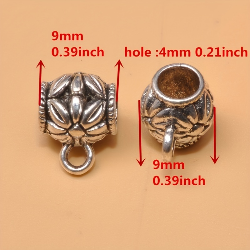 Silver Alloy Available Clasp Bail Beads Charms 56 Styles - Temu
