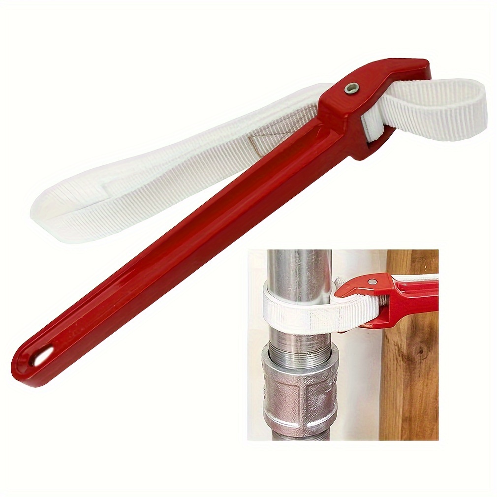 Alloy Steel Strap Wrench Belt Wrench Oil Filter Puller Strap - Temu Canada