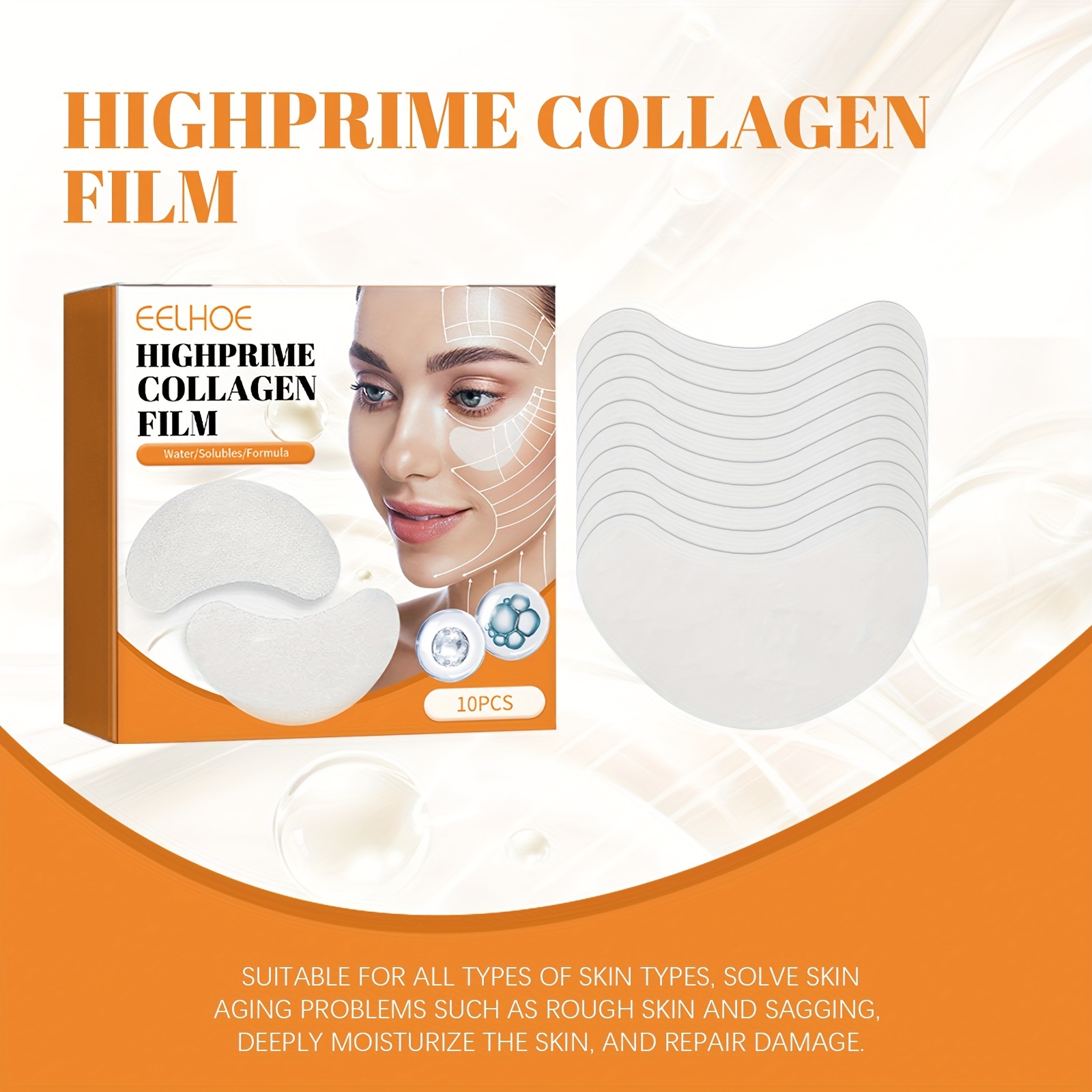 Collagen Eye Mask Lifting Elastic Moisturizing Crystal Eye Mask