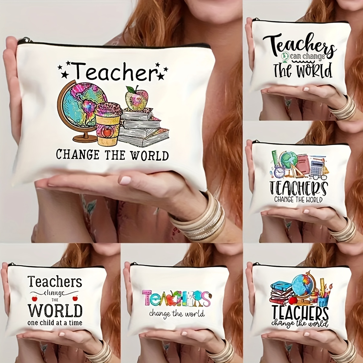 Teacher Pencil Pouch - Temu