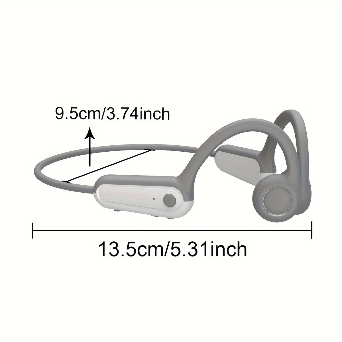 Bone Conduction Headphones Open Sports Headphones Microphone