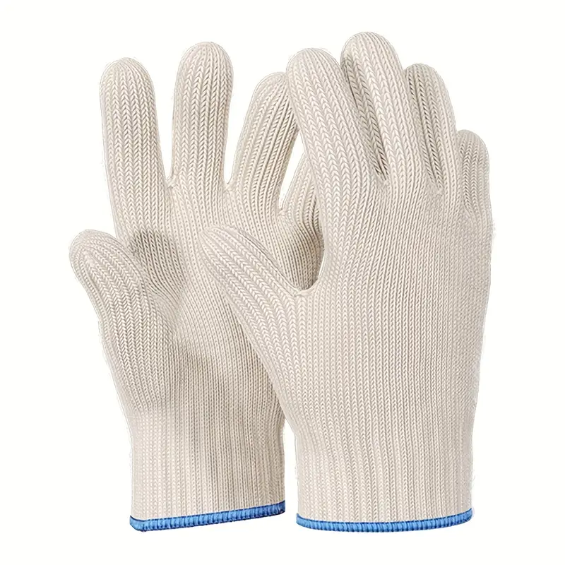 1 Pair Heat Resistant Gloves Oven Gloves Heat Resistant With - Temu