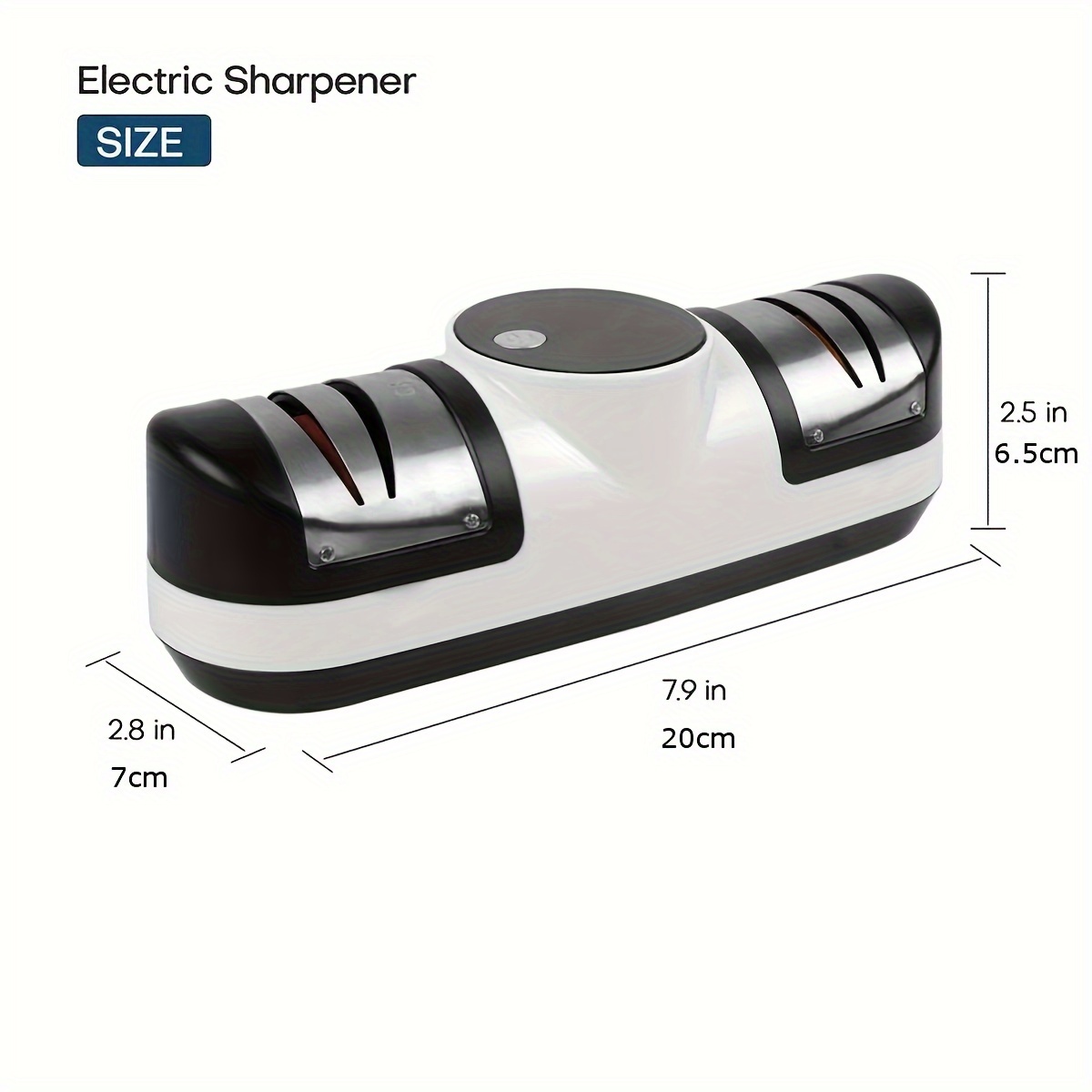2023 Electric Knife Sharpener Automatic Adjustable Rechargable Kitchen  Knives Scissor Home Fast Sharpening Kitchen Tools Grinder