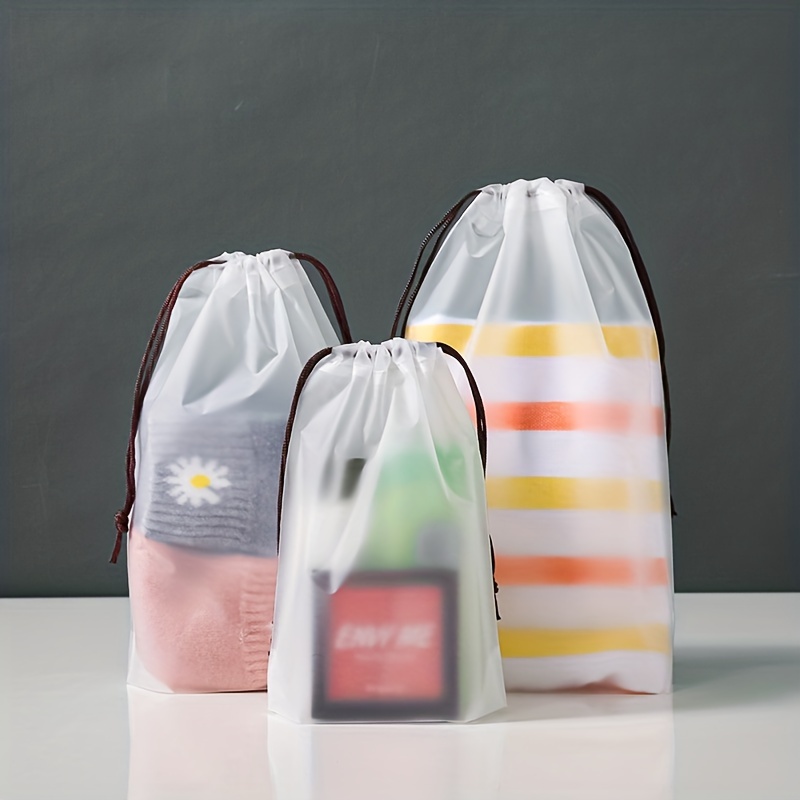 Shop Generic 1pc Cute Cartoon Travel Storage Bag Cotton Drawstring Bag Eco  Reusable Cloth Underwear Case Travel Home Storage Bag Dustproof Online