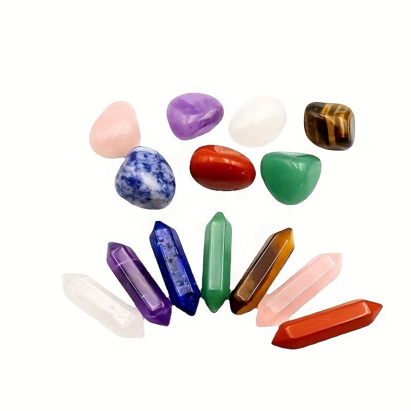 Meditation, reiki and crystal healing background. Healing crystals