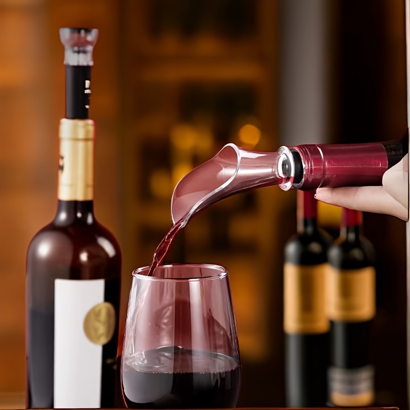 1pc Carafe À Vin Rouge En Verre Sans Plomb Distributeur Vin - Temu Belgium