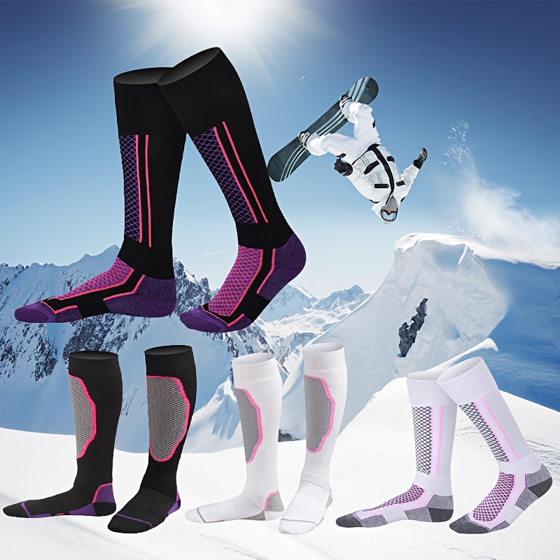 1Pair Breathable Fitness Socks Elastic Calf Socks Running Marathon