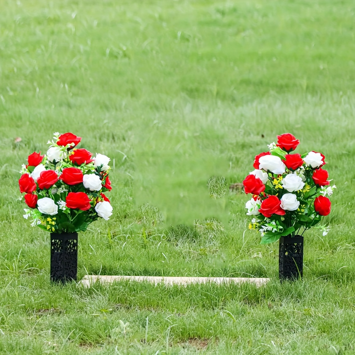 Artificial Cemetery Flowers,memorial Flowers,beautiful Arrangements For