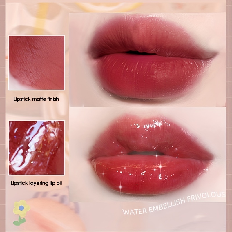 Honey Moisturizing And Hydrating Lip Gloss With Transparent Glitter For