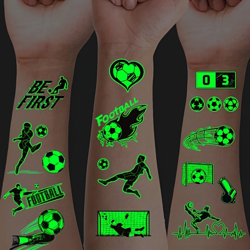 Temporary Tattoo for Kids  Glow in Dark Party Favors, Luminous